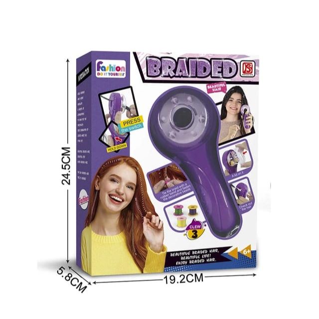 Braided | Electric Automatic Hair Braider | Portable Electric Hair Beading DIY Kit
