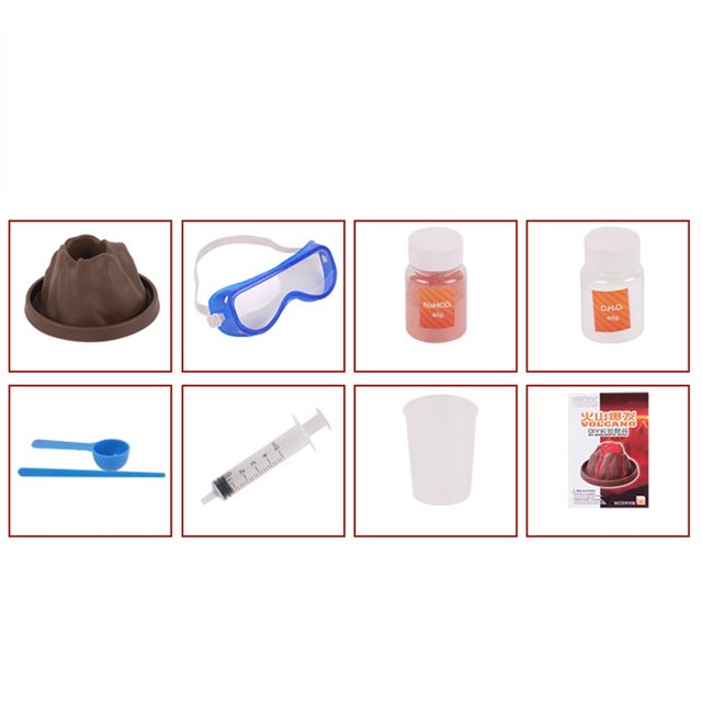Volcano DIY Experimental Device Eruption | DIY Toy For Kids
