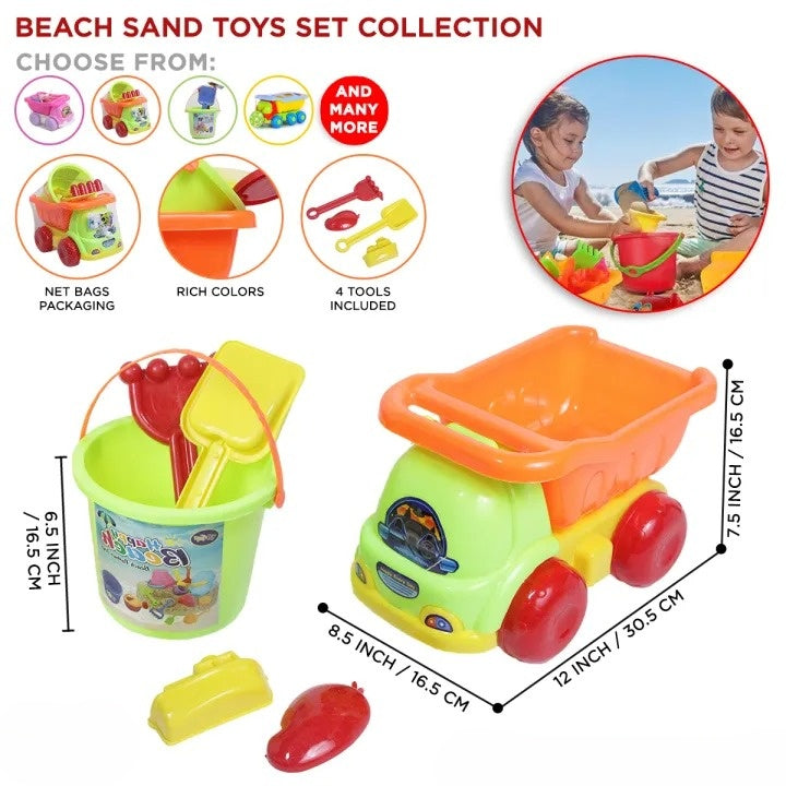 Mini Toy Cars With Sand Digging Toys | Outdoor Sea Toys Set
