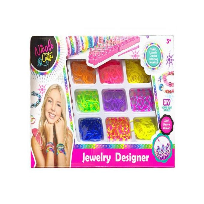 Loombands | Colorful Rubberbrand Kit | DIY Loombands Customizable Kit