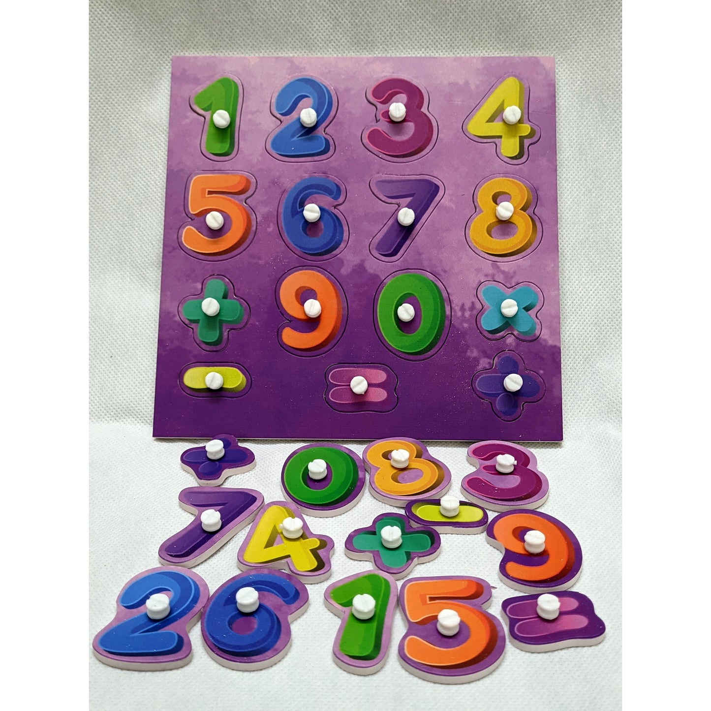 Learning Wooden Puzzle Toys | Alif Bay Pay ABC Numbers