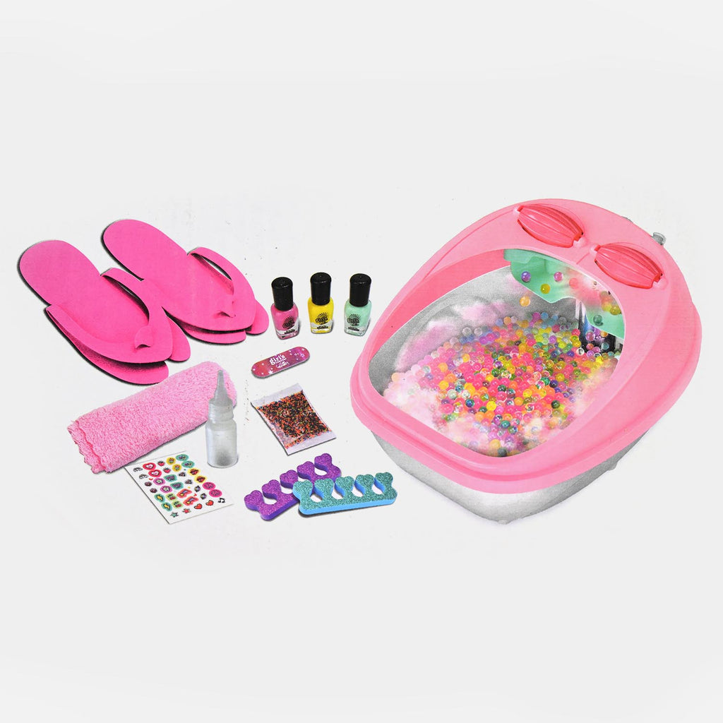 Girls Creator Massaging Foot Spa With Magical Water Beads | Luxuriouis Soothing Spa
