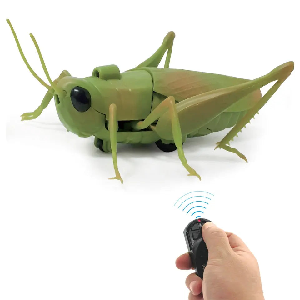 Remote Control Grass Hopper INFRARED RC Spooky Insect The Toy Factory