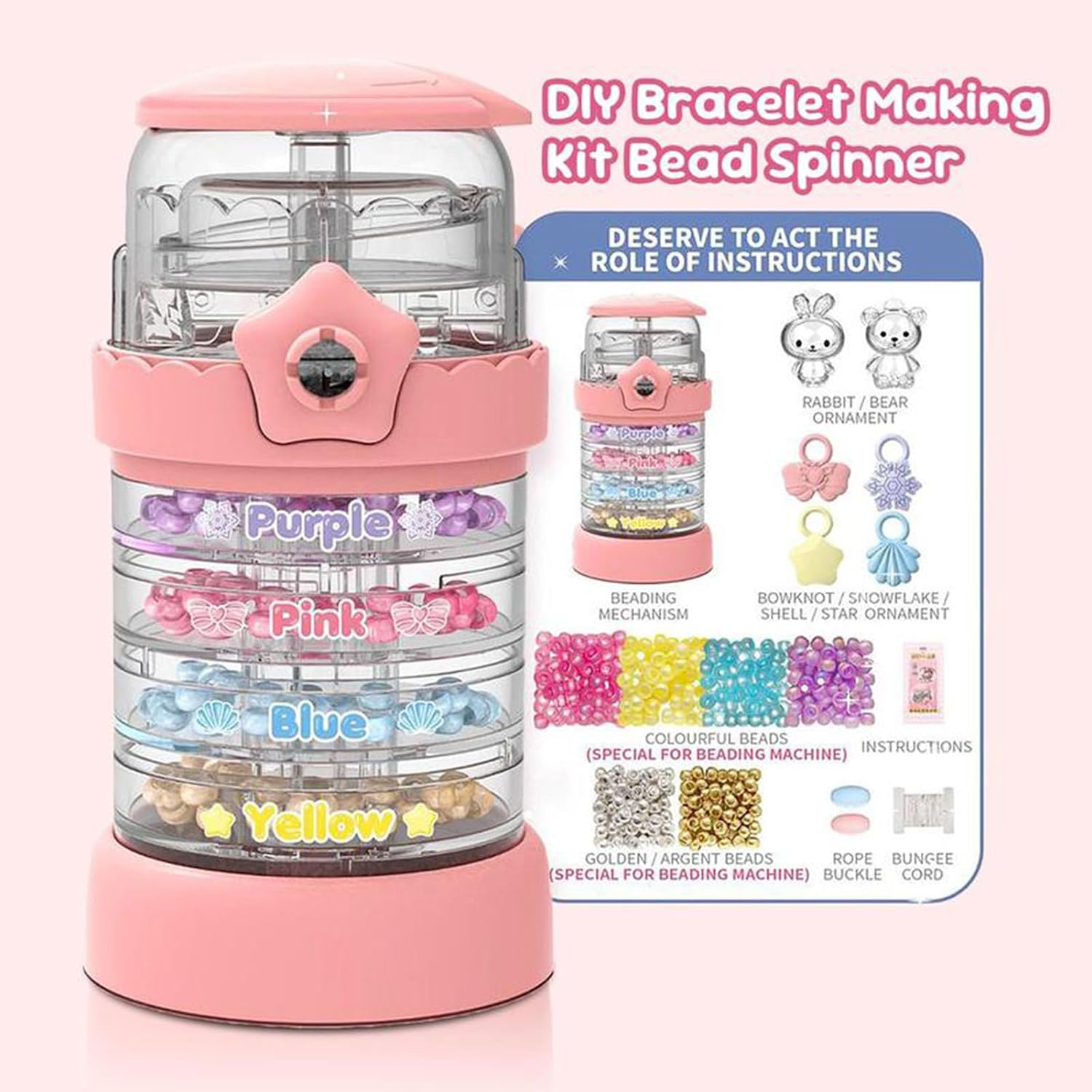 Dream DIY Workshop Jewelry Beading Machine | DIY Machine For Kids