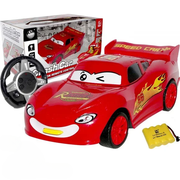 Crash lightning mcqueen toy on sale