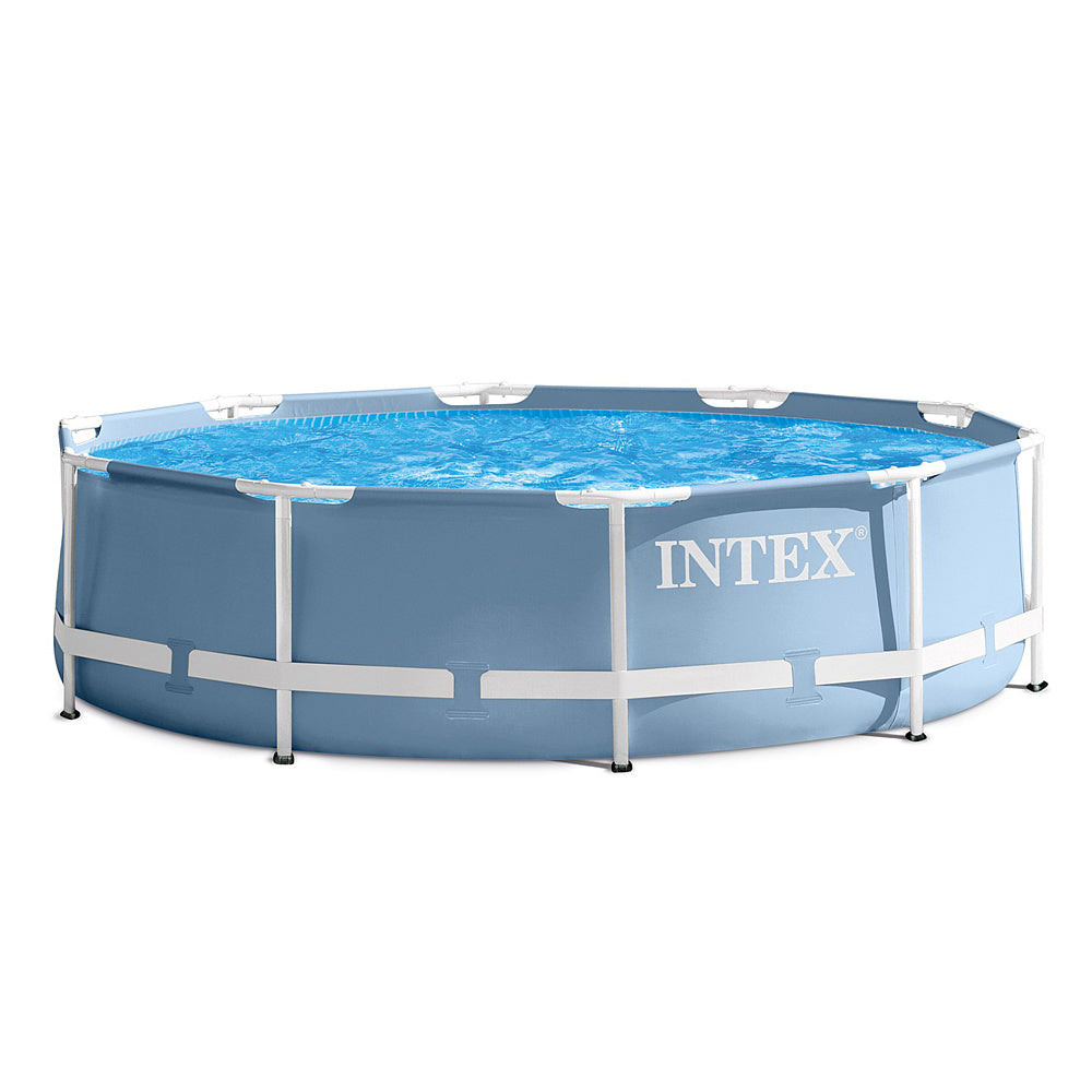 INTEX Prism Metal Frame Pool With Filter For Kids 12ft x 2ft 6in