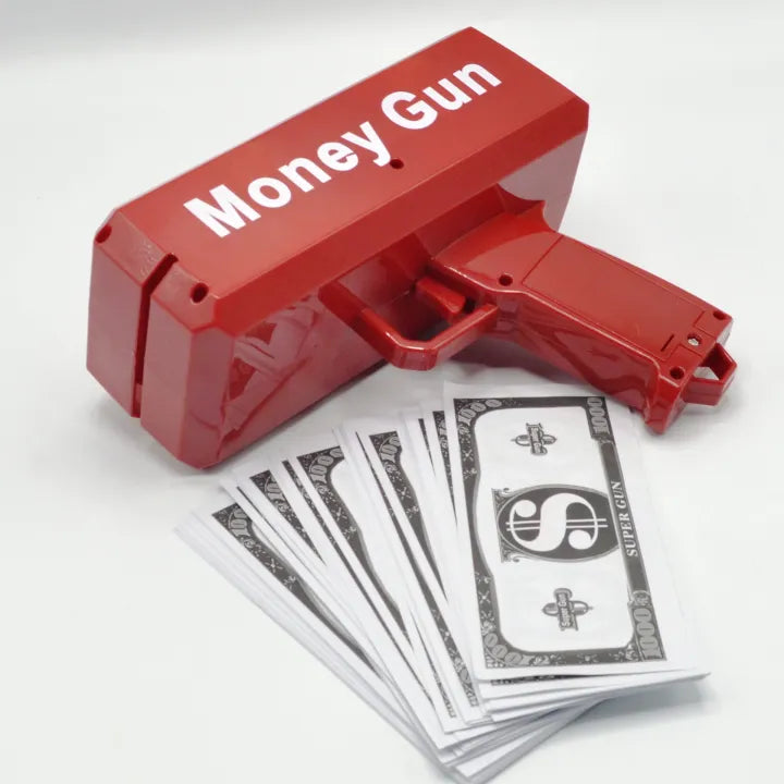 Super Money Spray Gun For Kids