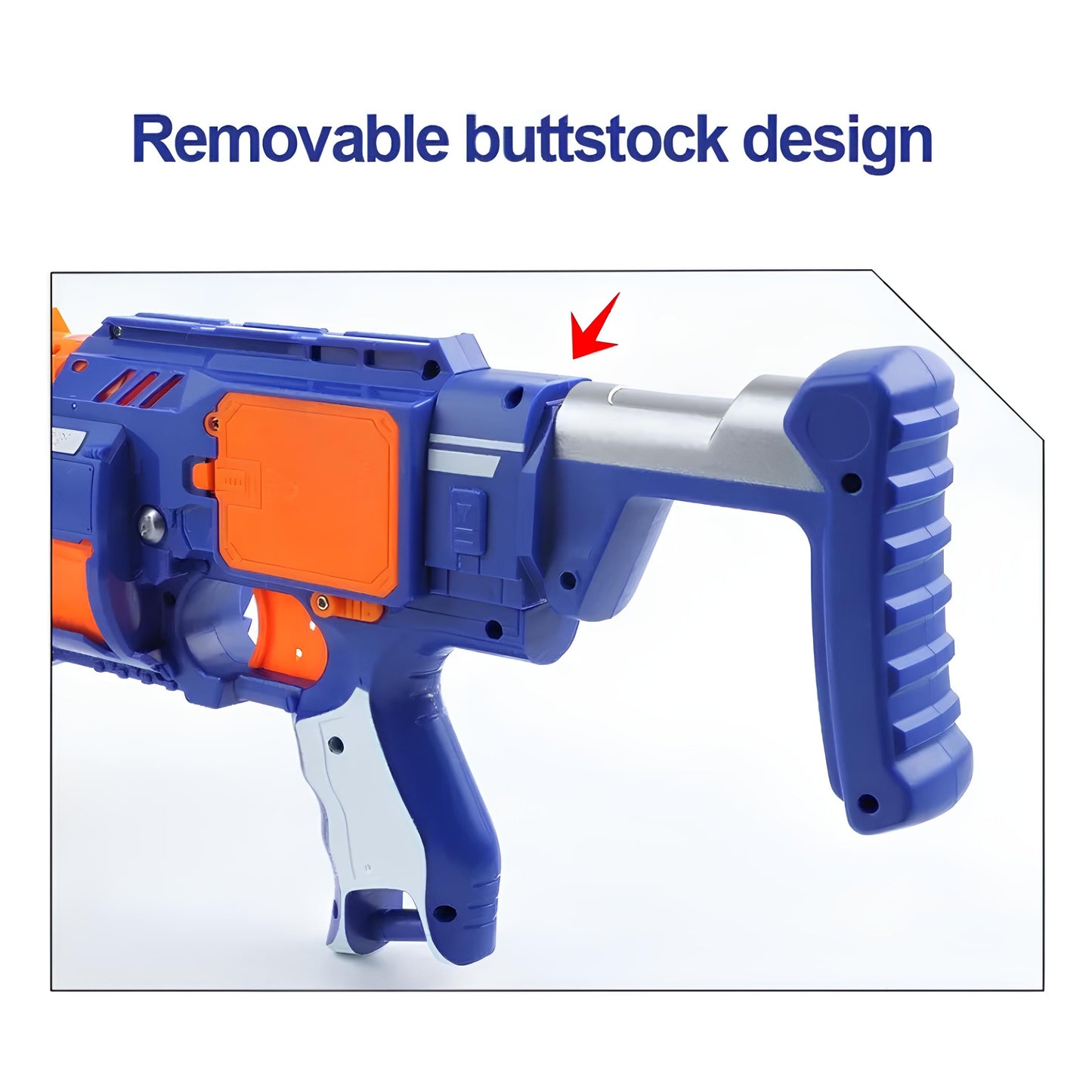 Automatic Soft Bullet Toy Gun | BLAST Super Electric Gun With Target