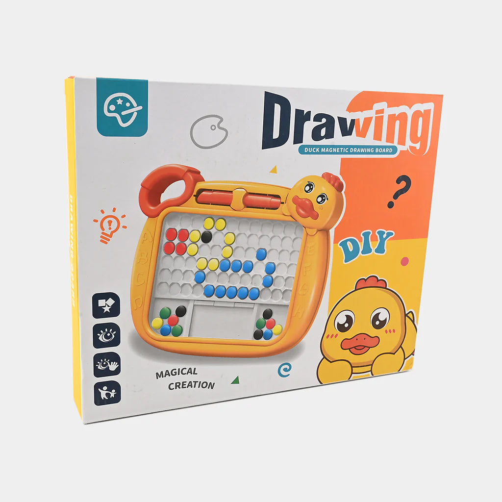 Cute Duck Themed Magnetic Drawing Board For Kids
