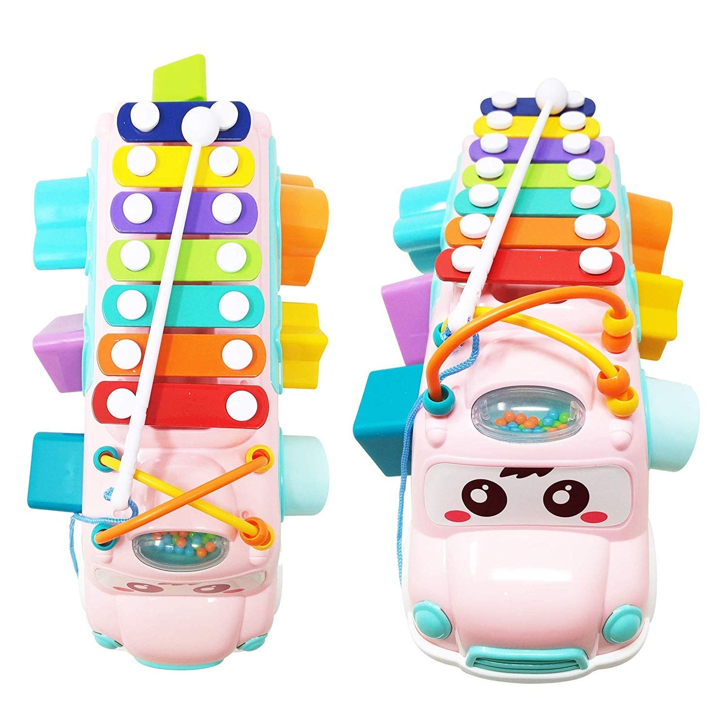 Melody Maker Xylophone with Shapes Bus for Kids