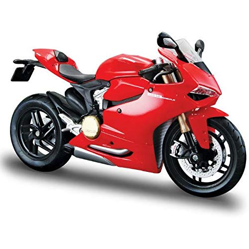 Die Cast Duccati Crose Alloy Motorcycle Toy With Lights