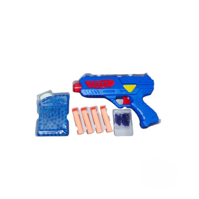 2-In-1 Soft Dart Blowing And Water Crystal Toy Gun
