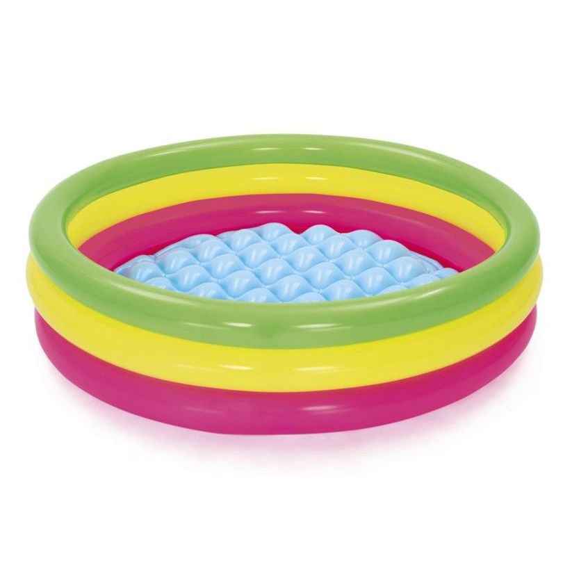 Bestway Inflatable Rainbow Swimming Pool For Kids 3ft 4in x 10in