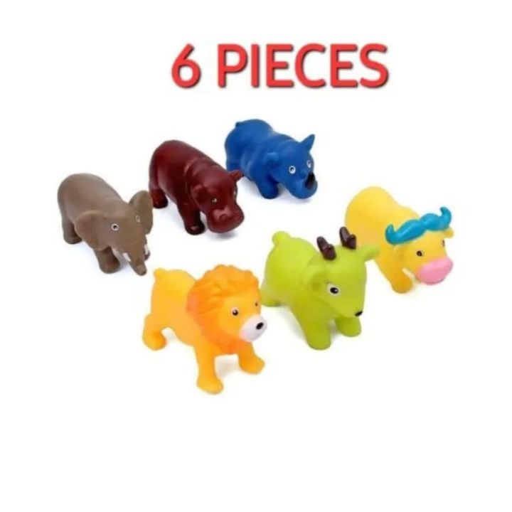 Chu Chu Soft Rubber Bath Toys Animals For Baby