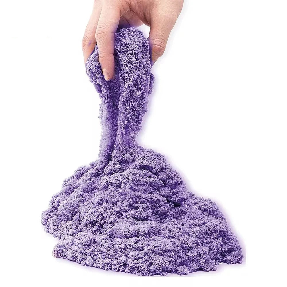 DIY Multi-Color Soft Kinetic Sand Play Kit