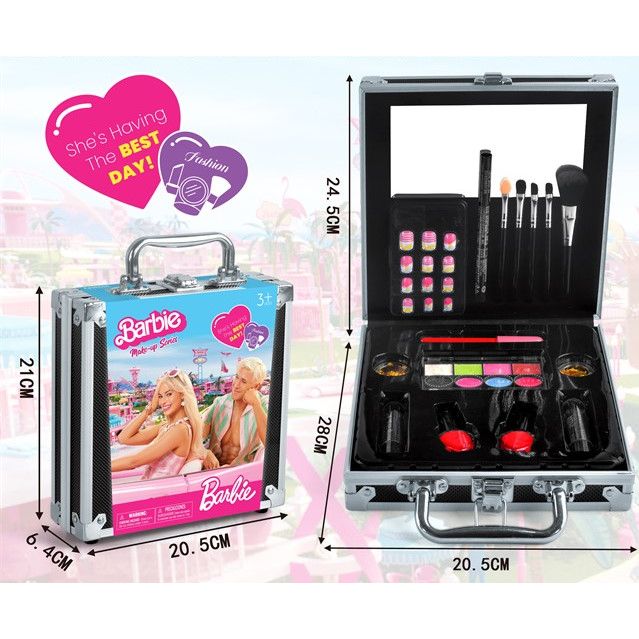 Barbie Themed Makeup Kit Box