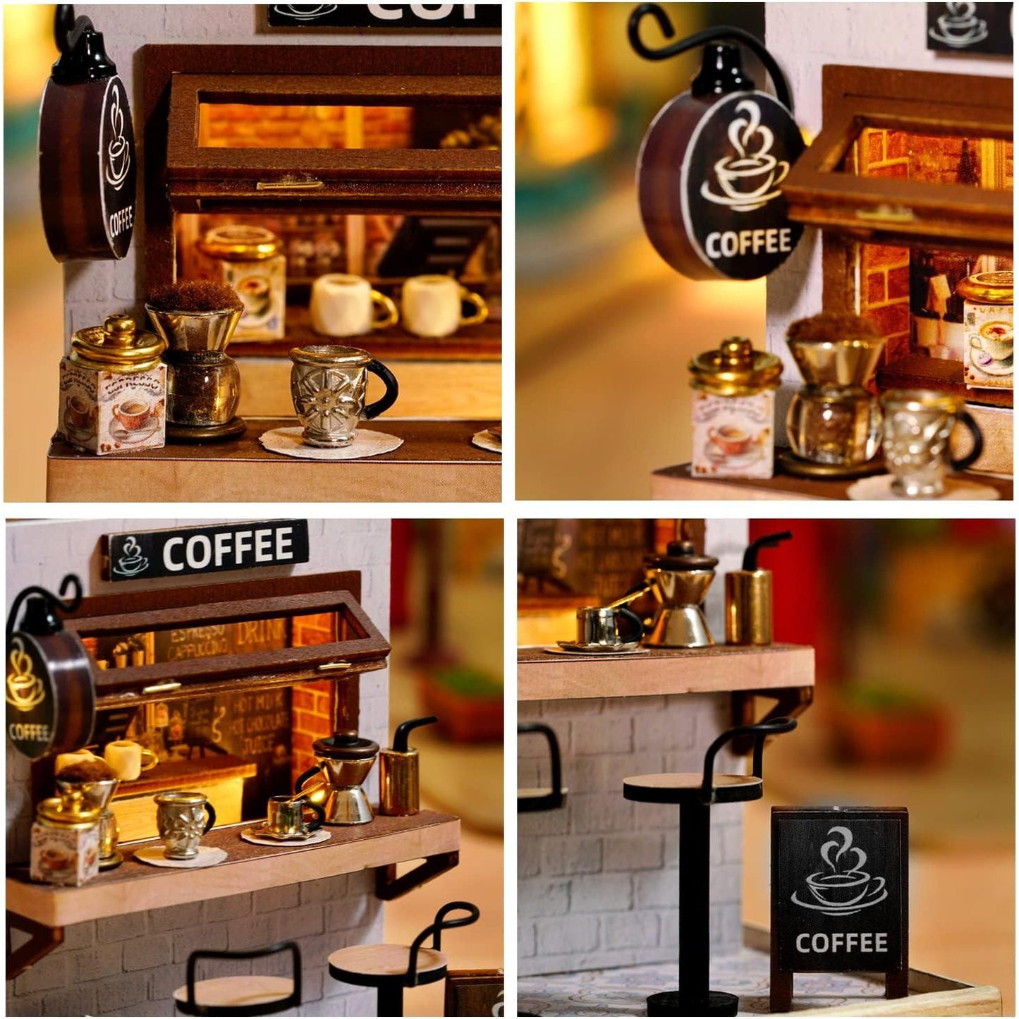 DIY Small Miniature House Kit Box For Girls