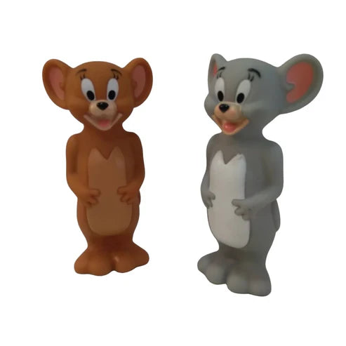 Lovely Soft Plastic Tom & Jerry Cartoon Animals Toy | 4 Pcs Packet