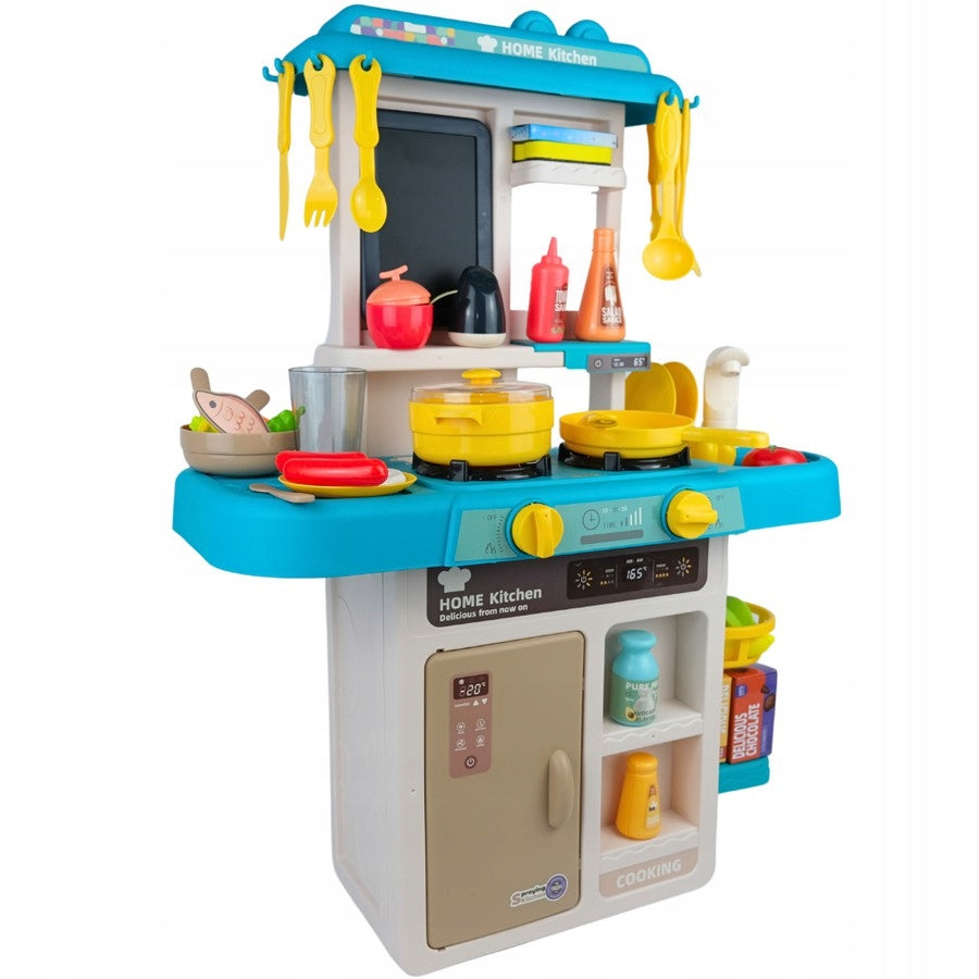 Realistic Toy Kitchen Set For Kids | Detailed 53 Pcs Spray Kitchen Set With Water & Sound