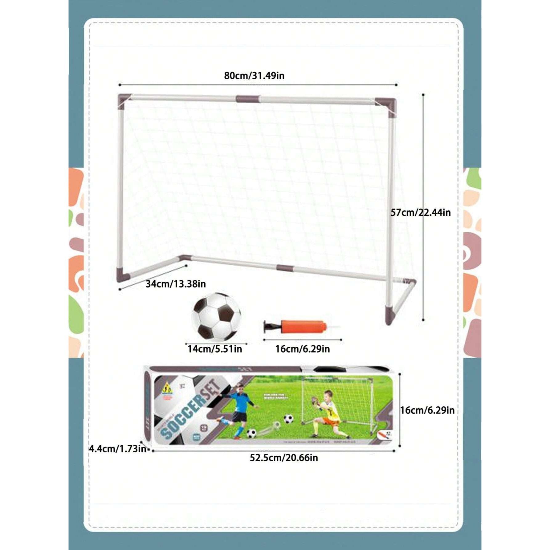 Soccer Set | 59 Pcs Outdoor Sports Football Toy
