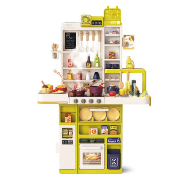 96Pcs Spraying Kitchen Playset With Light & Sound Feature