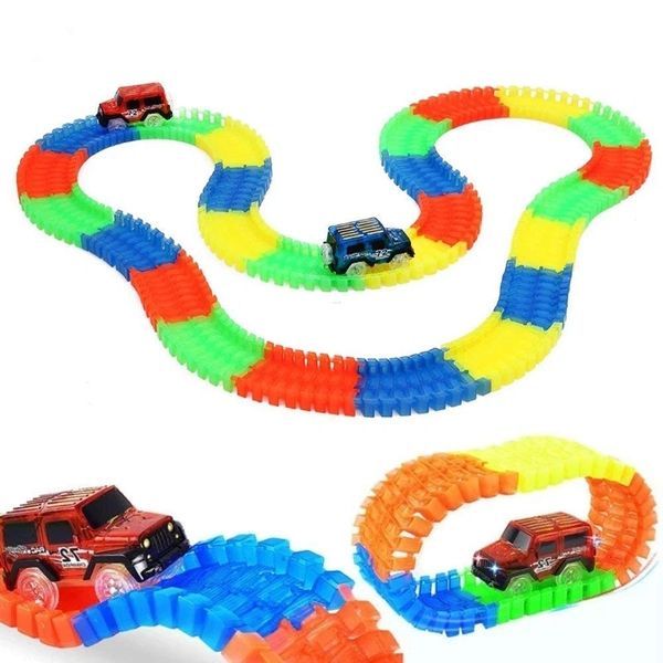 220 Pieces Of Magic Luminous Track Racing Car