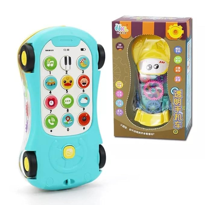 Tkanspakent Phone | Car Shape with Light & Song | MKL