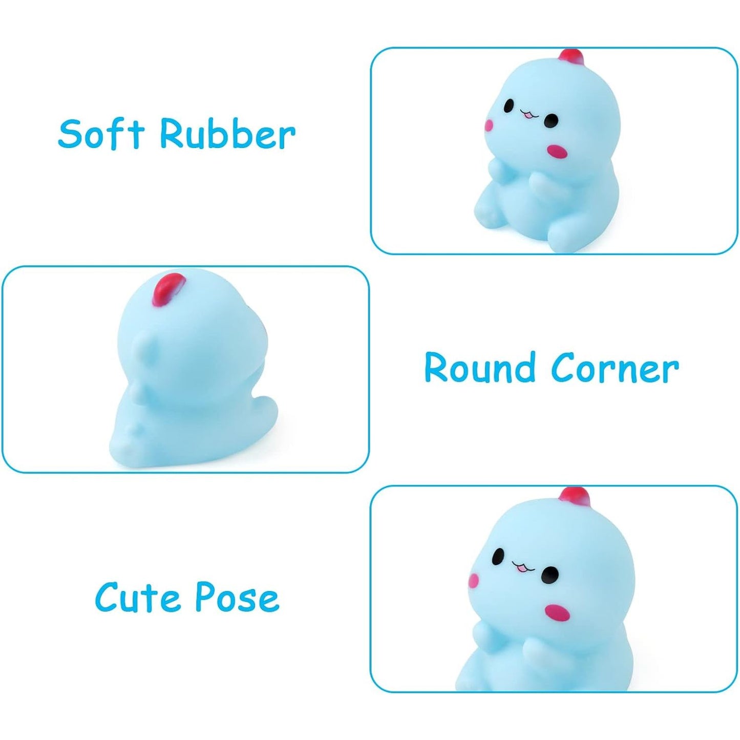 Animal Themed Soft Bath Toys For Kids