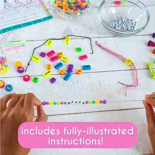 Emoticon Message Beads DIY | Makes 20 + Jewelry Pieces  For Kids