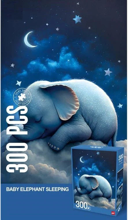 300 Pc Cute Elephant Puzzle