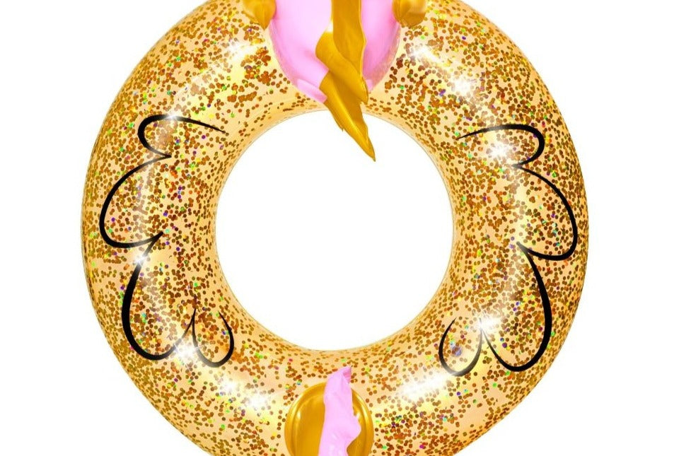 BESTWAY Glitter Seahorse Floating Swim Ring For Children