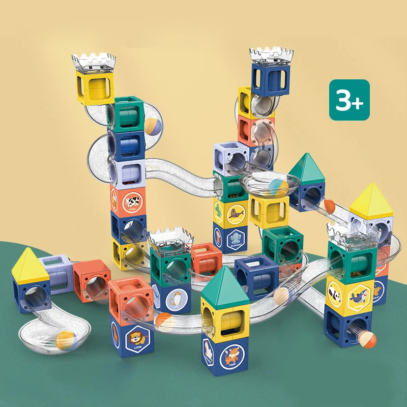 STEM Magic Magnet Blocks | Magnetic Square Run Set