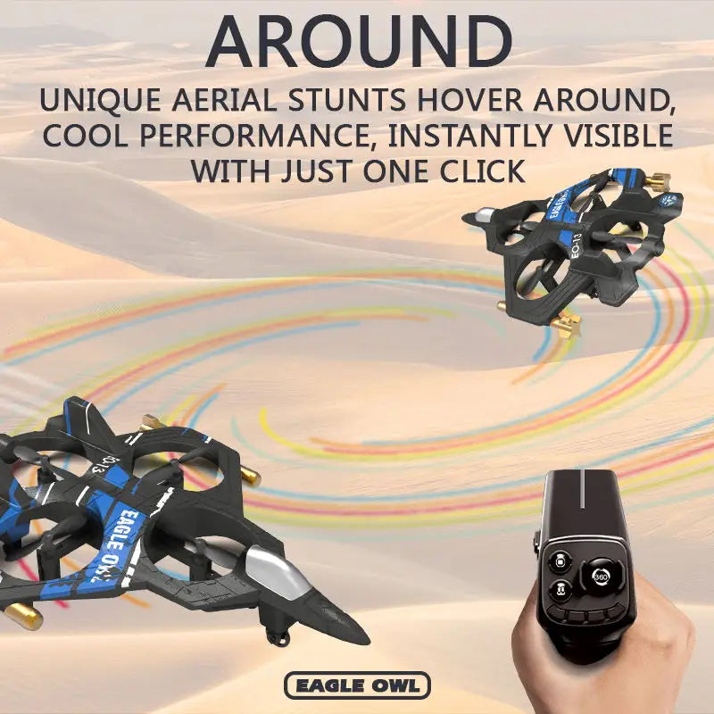 Quadrotor Remote Control Fighter Eagle Owl | Remote Control Plane For Teenagers