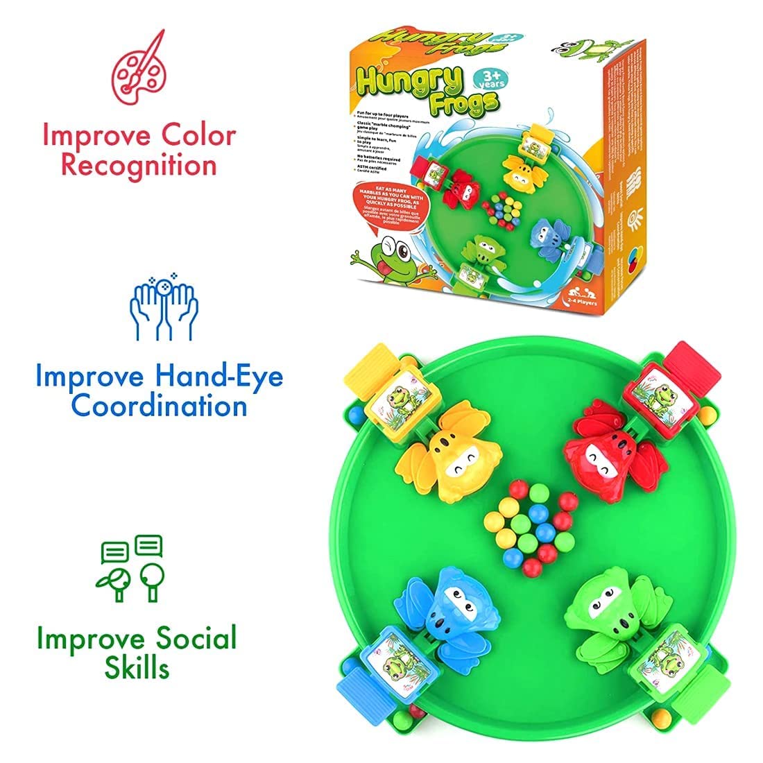 Happy Little Crocodile Game For Kids | Multi-Player Game
