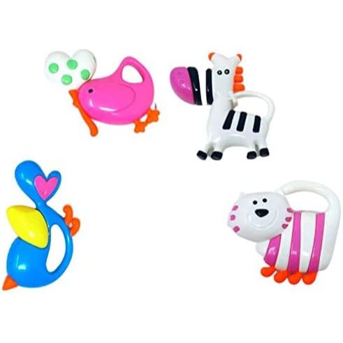 6 Pcs Cute Rattle Set For Toddlers