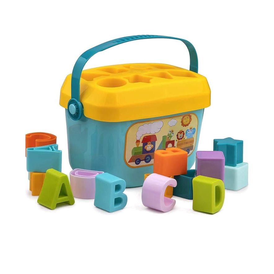 Bucket Kids Playing Toy Box | Shape Guessing Game