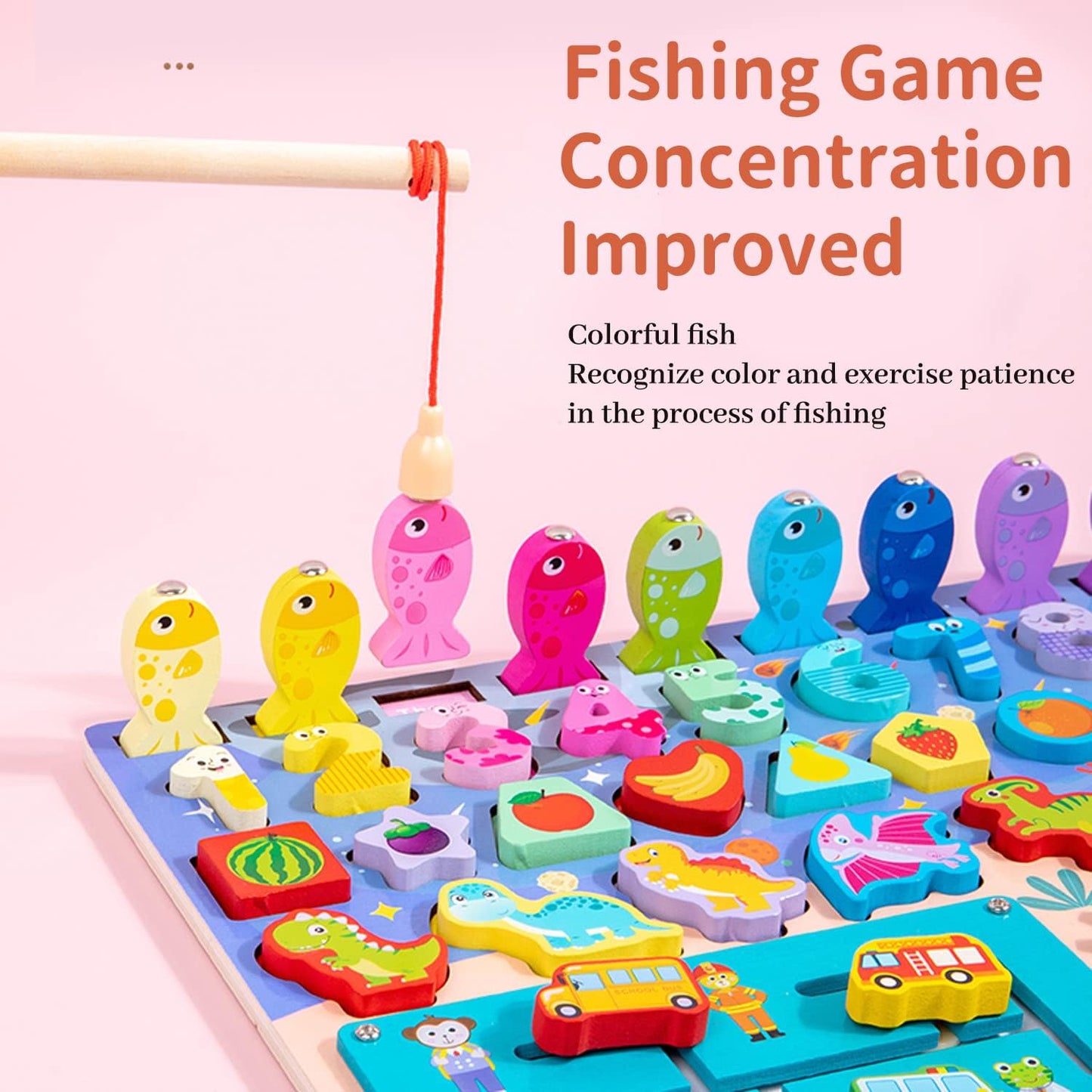 Multifunctional Logarithm Board Game| 8 Parts Kids Learning Toy