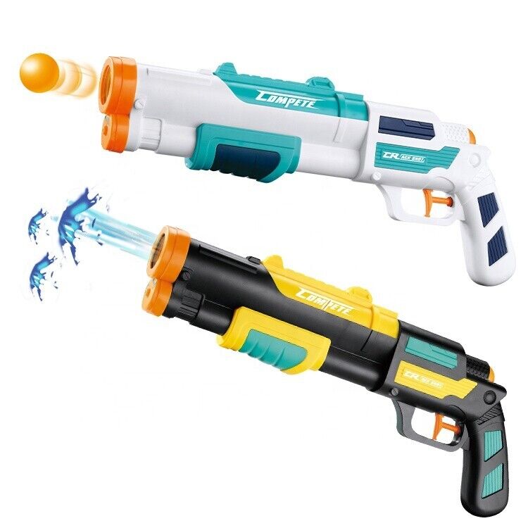 Magic Gun Shoot Dual Function | 2in1 Water & Soft Bullet Gun With Targets