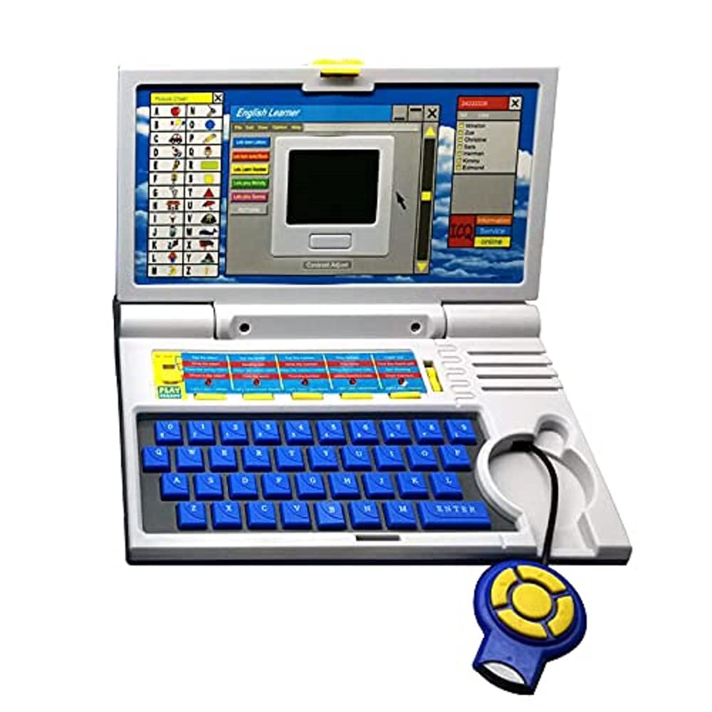 English Learner Laptop | Laptop Toy with Mouse Control