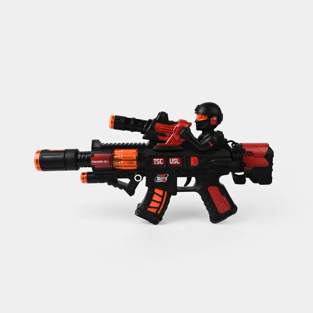 Shoot Elite Electric Gun With Music & Sound | Gun For Kids