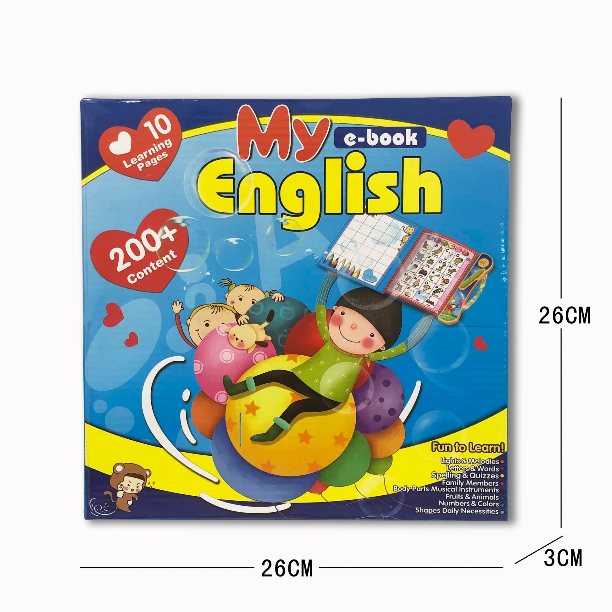 Multifunctional Children Learning English E-Book