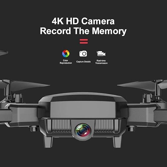 4DRC Super Fast Drone with 4K Ultra HD Camera & Real Time Transmission
