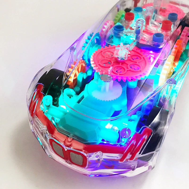 Concept Gear Car | Concept Racing Educational Transparent For Kids