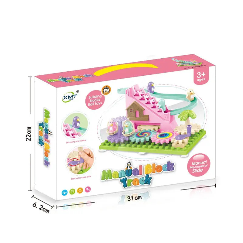 Manual Block Track Toys | Blocks Toy For Kids