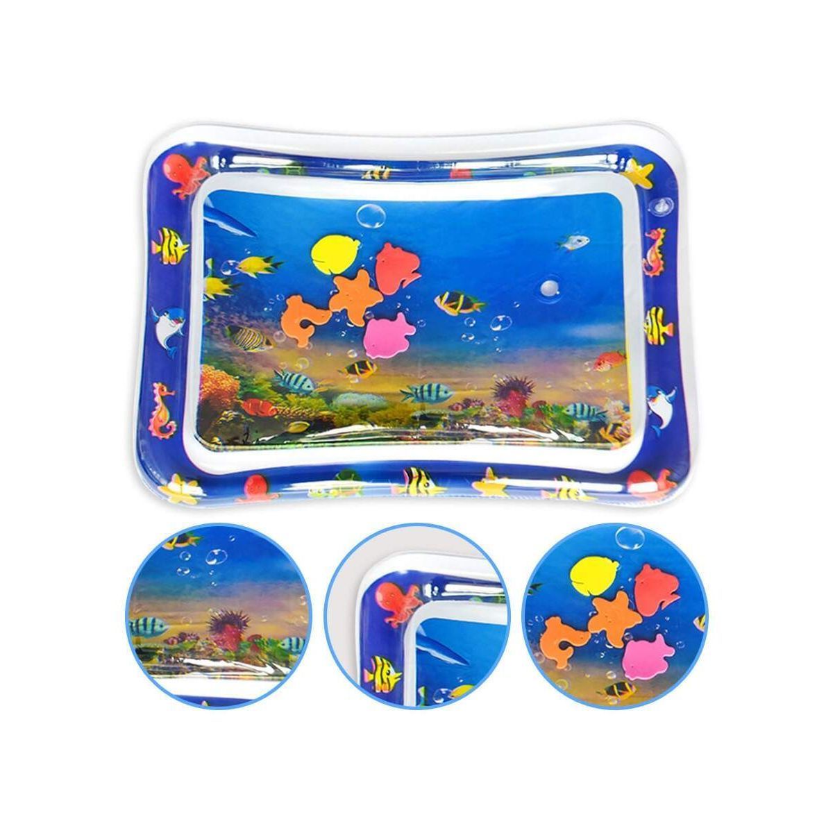 Tropical Fish Inflatable PVC Baby Water Play Mat | Water Mat Toy Kids