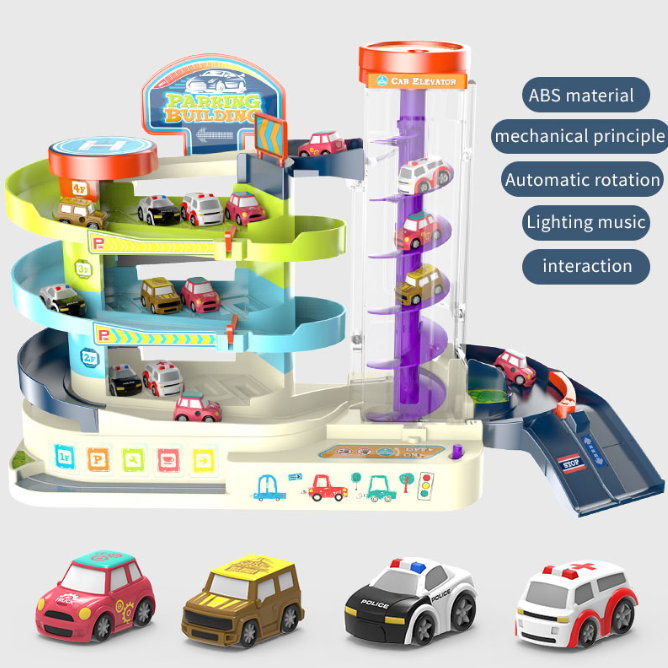 Parking Building Challenge Parking Game | Parking Toy For Kids