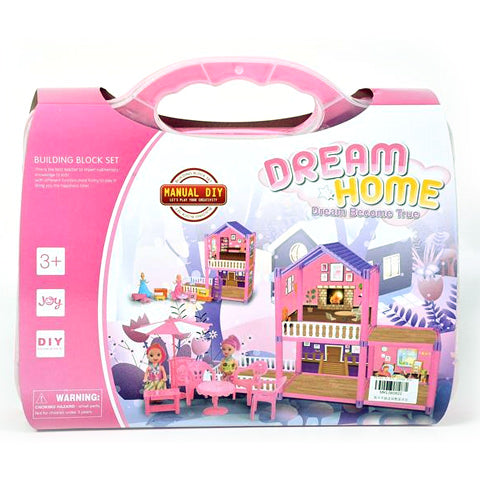 Dream Doll House Suitecase For Kids Girls