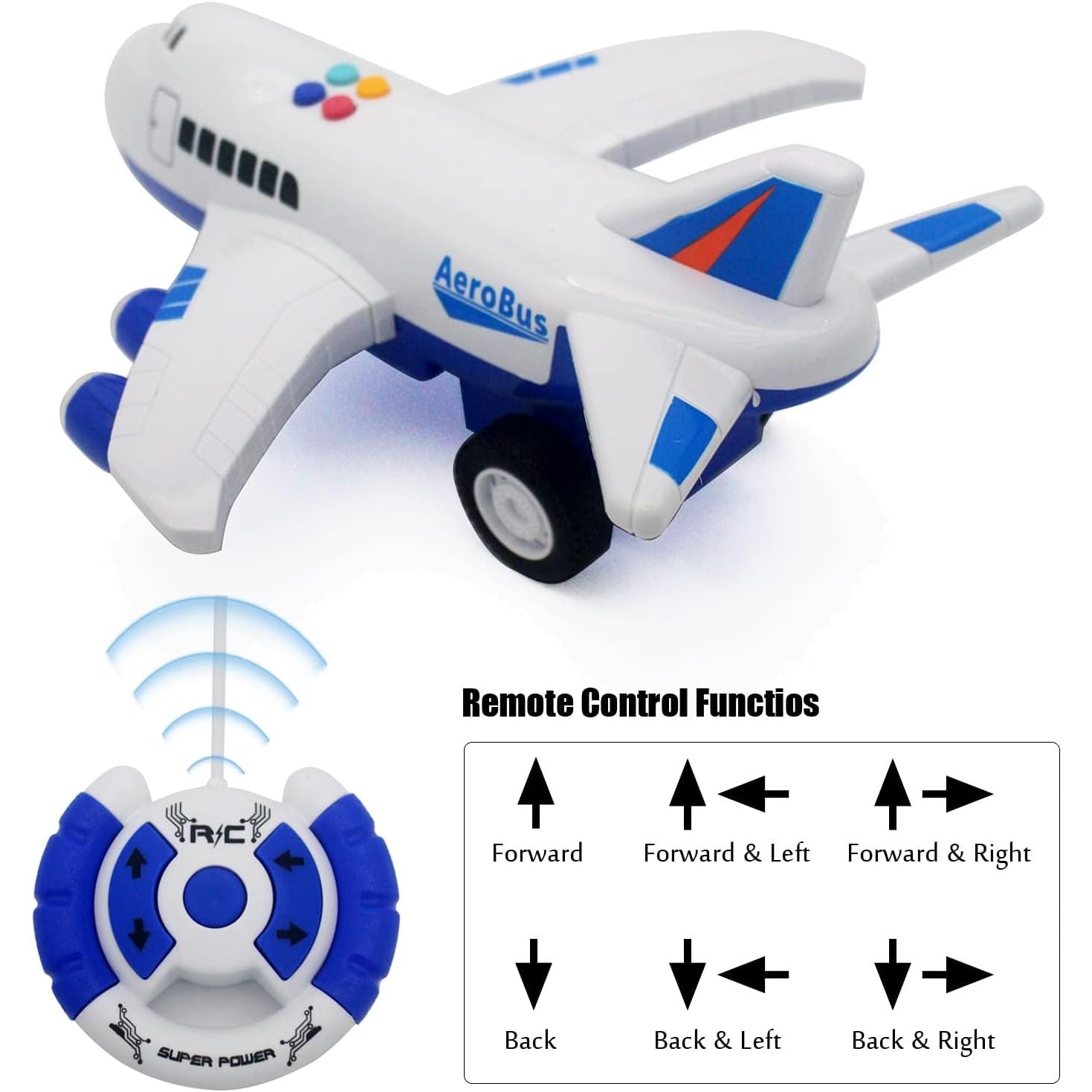 Remote Control Aero Bus Flyer For Kids