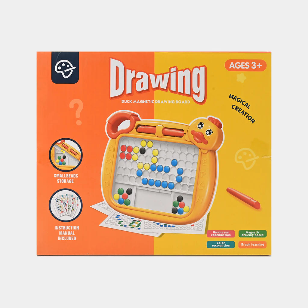 Cute Duck Themed Magnetic Drawing Board For Kids