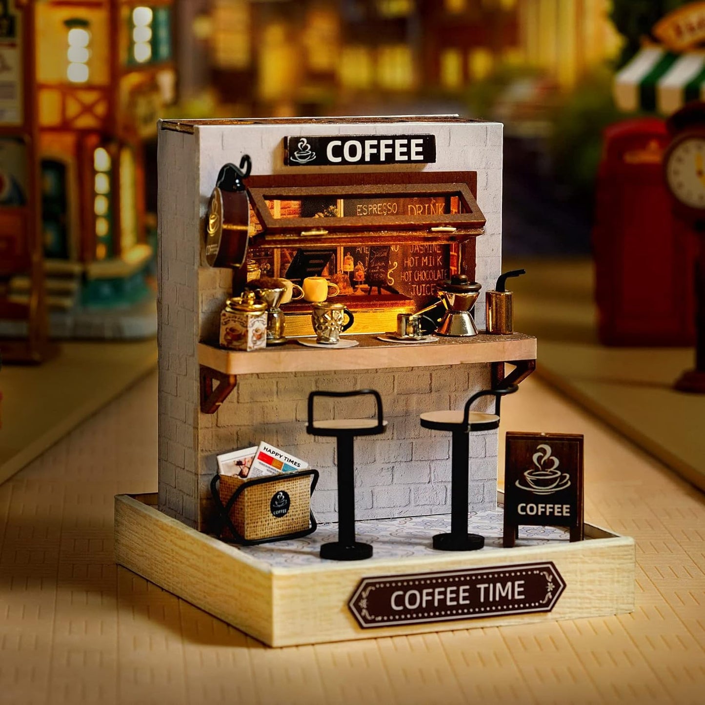 DIY Small Miniature House Kit Box For Girls